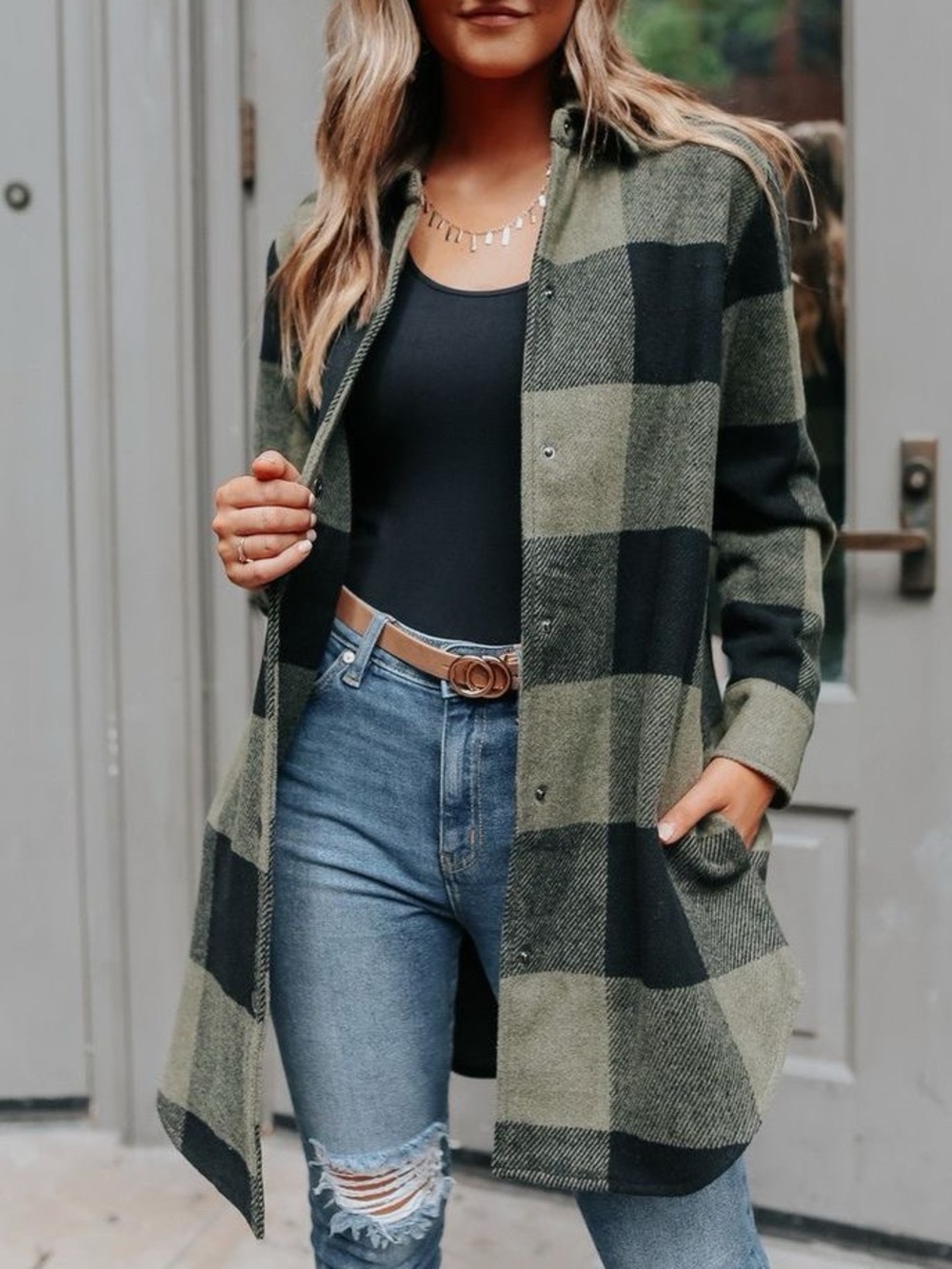 BB Dakota Plaid Eldridge Jacket